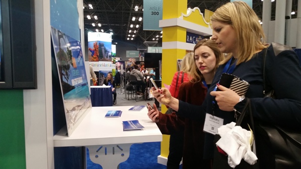 Kòrsou a hala hopi atenshon durante  New York Times Travel Show