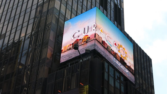 Video promoshonal di Kòrsou ‘bibu’ na Times Square, New York