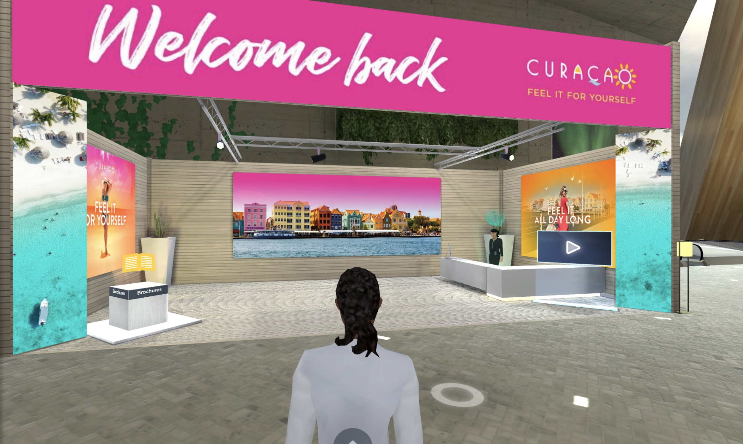 The CTB participating in another virtual fair