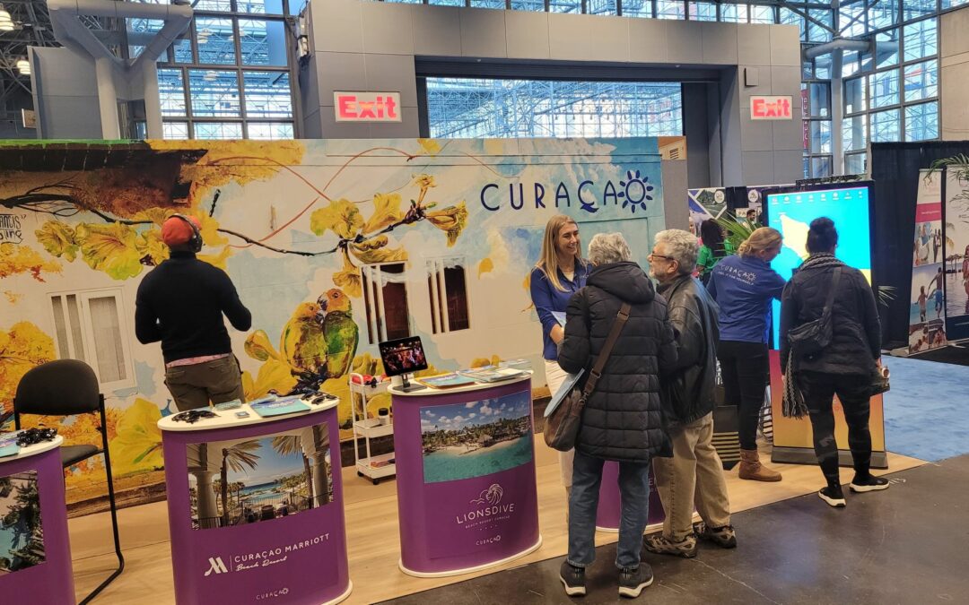 The Curaçao tourism product presented during New York Travel & Adventure Show 2023